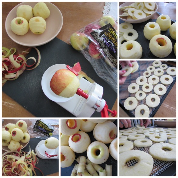 Collage apples